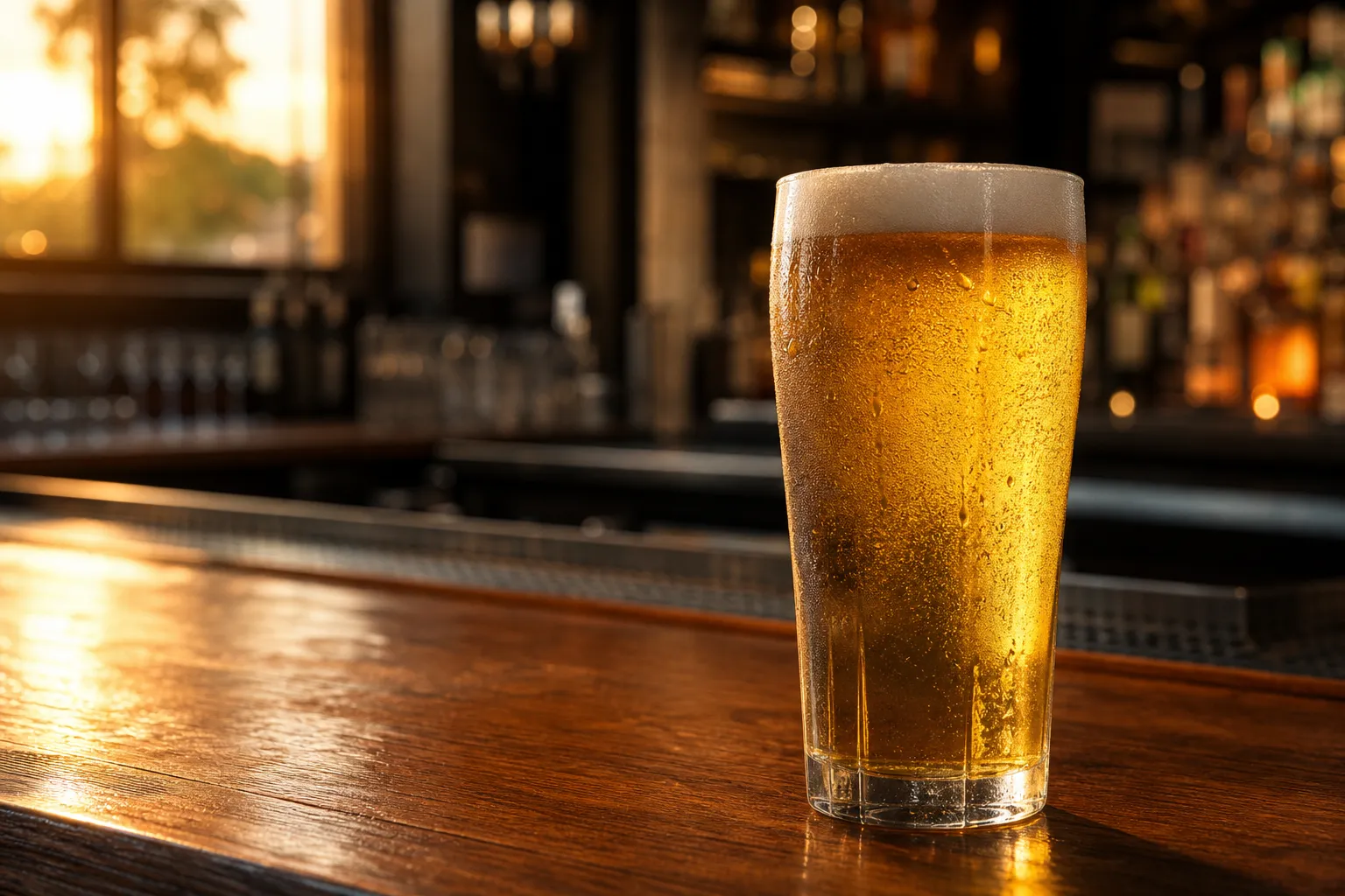 Una cerveza, por favor