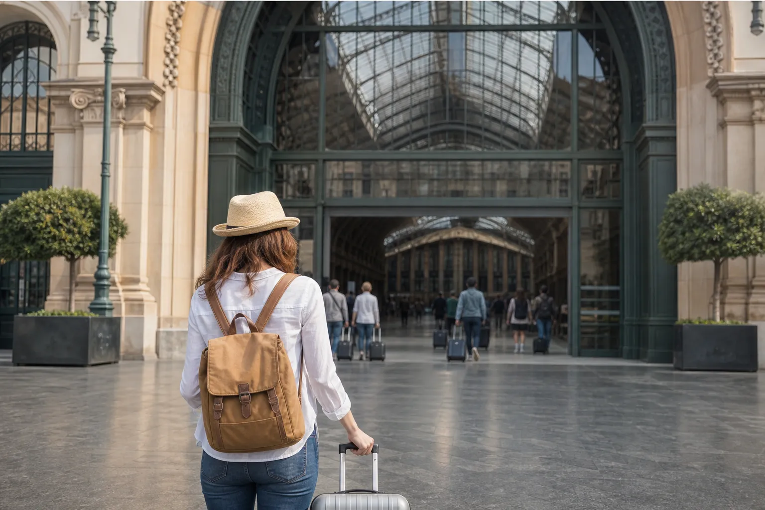 ¿Dónde está la estación de tren?