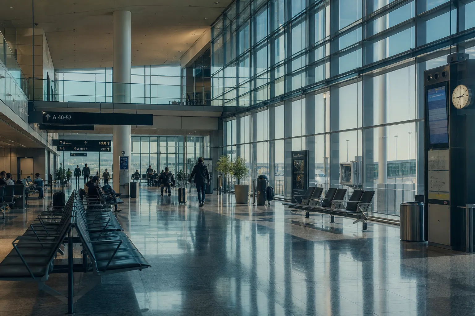 At the Airport