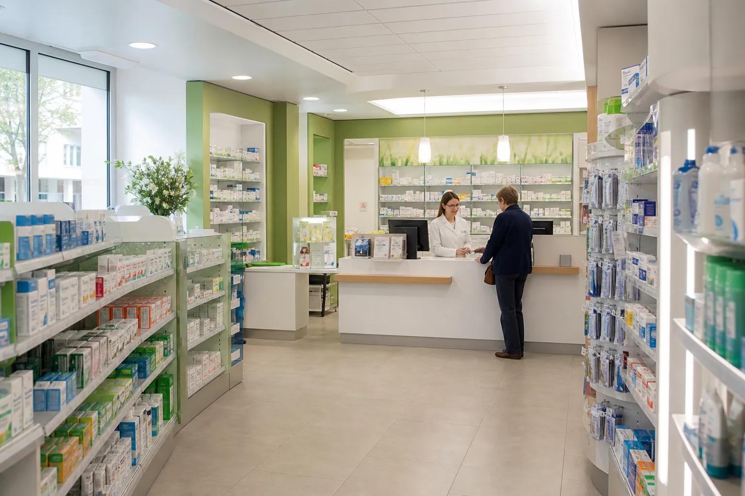 At the Pharmacy
