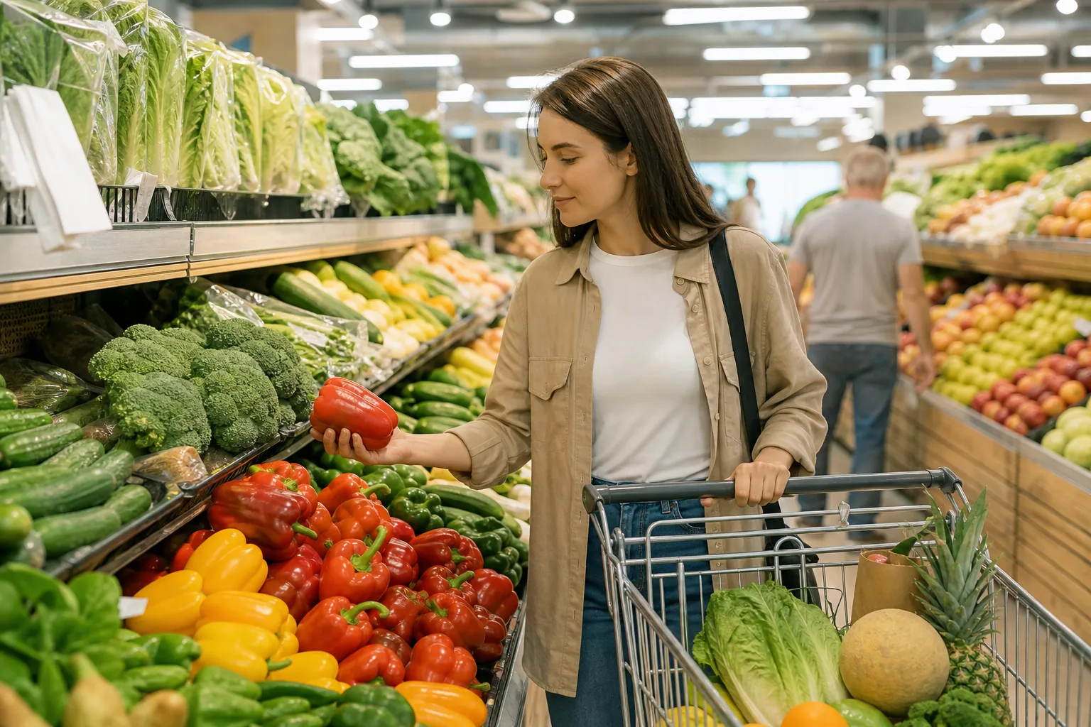 At the Supermarket