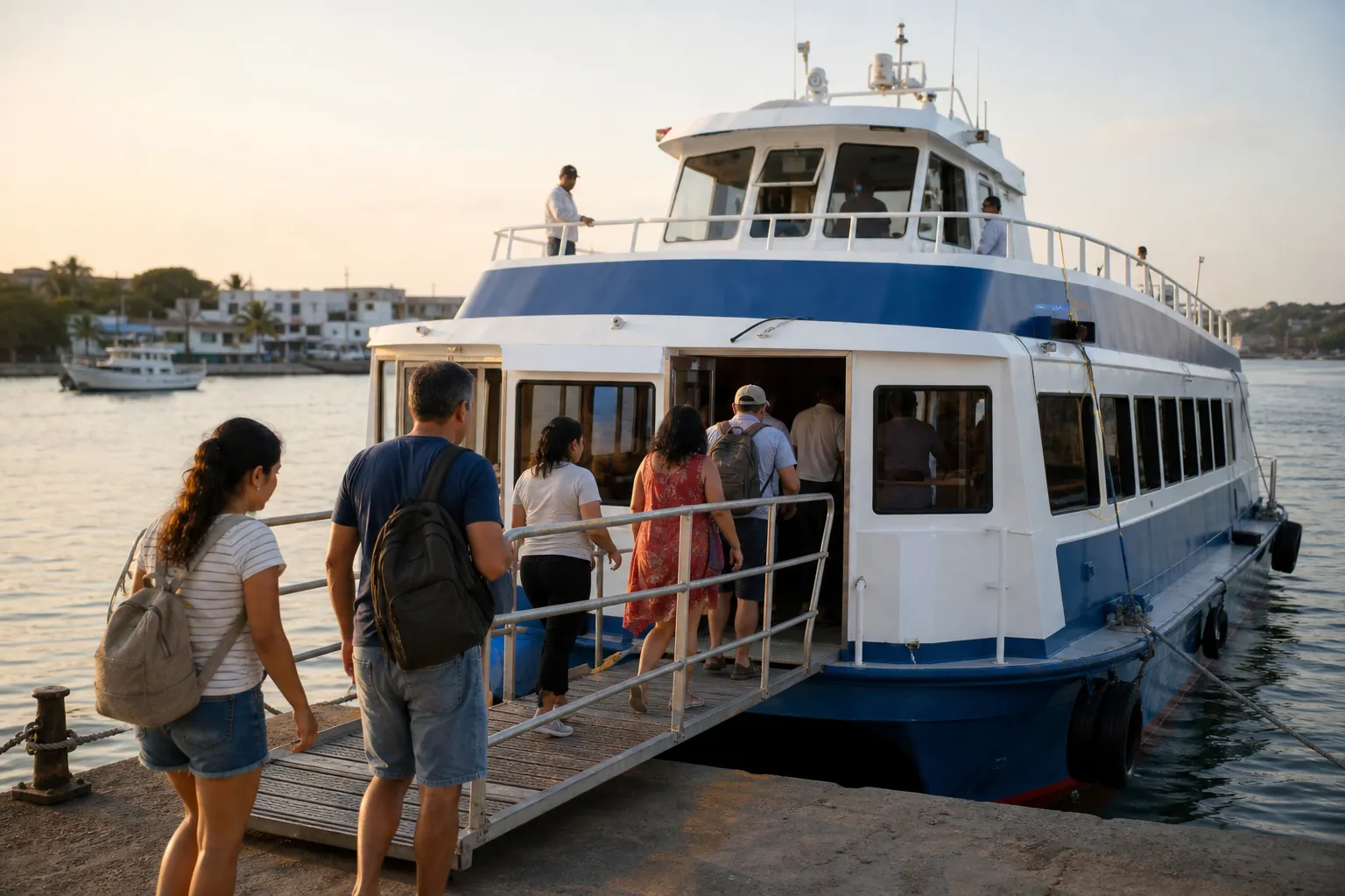 Taking a Ferry
