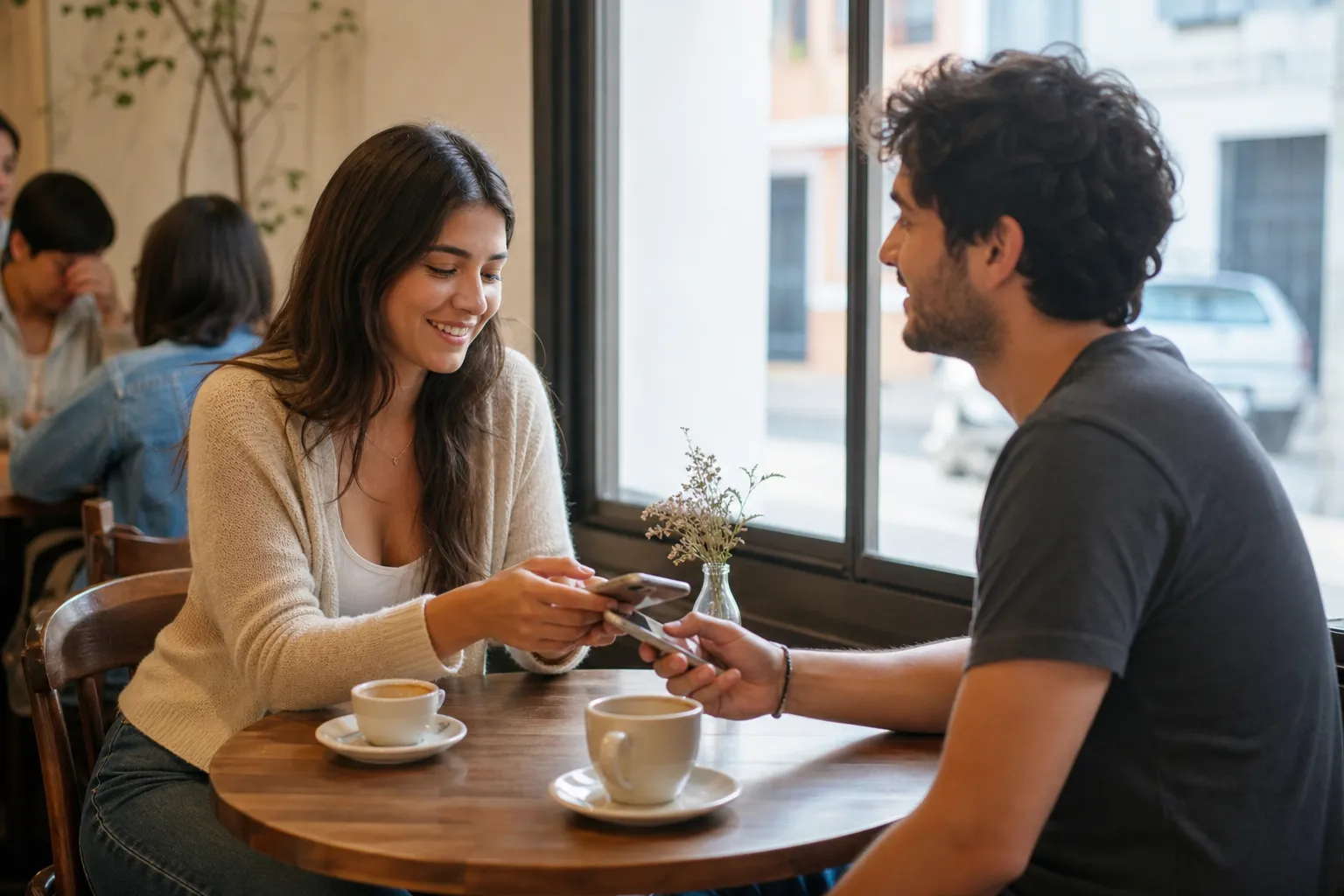 Sharing Phone Numbers