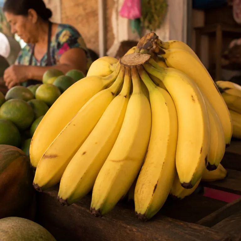 plátano — banana